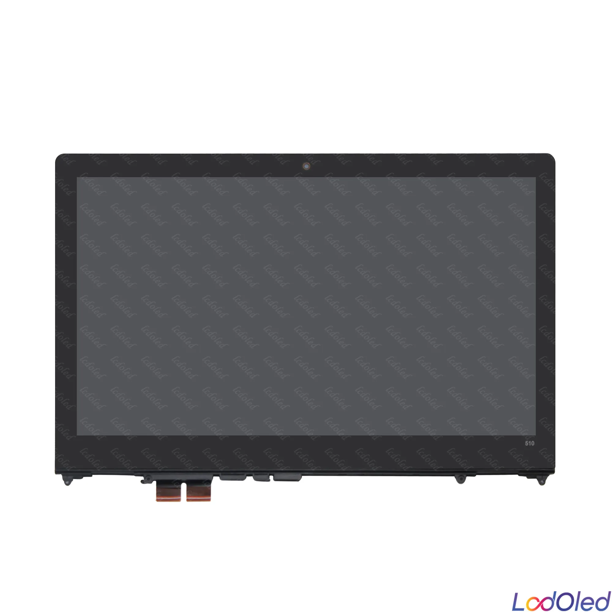 Tela Lcd para Lenovo Yoga Digitalizador de Toque Montagem de Vidro e Moldura Painel de Led Fhd Ips 156 Polegadas 51015ikb 80vc 510-15isk 80s8