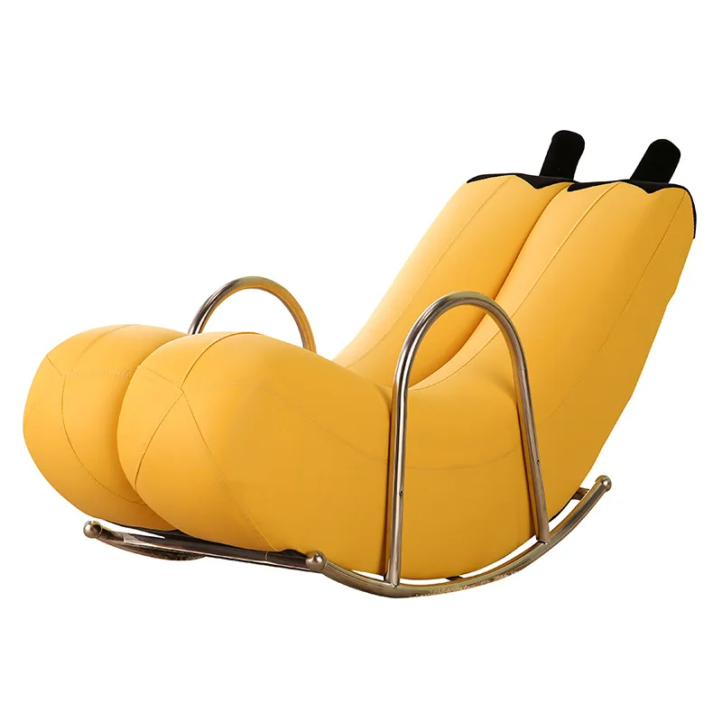 Креативный одиночный ленивый диван банан кресло-качалка индивидуальная Милая спальня современная маленькая квартира диван