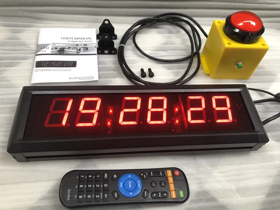 Control Remoto Reloj Cronometro Grande Cronómetro De Reloj De