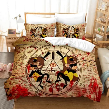 

Dropshipping Boy gife 3D print Bedding set Cartoon Duvet cover set Home Textiles BOY GIFE Game movie