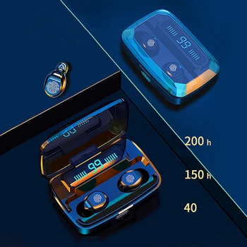 

Bluetooth 5.0 Earphones Gaming Headset Wireless 2 Earbuds For Internet Bar AAC Line Type 20 - 20000hz Dynamic Long Standby Time