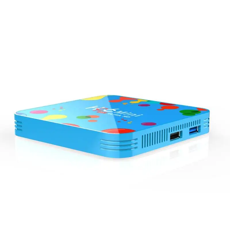H96 Mini H6 Android 9,0 Smart tv телеприставка H6 четырехъядерный процессор 4 Гб+ 128 Гб wifi 6K медиаплеер Поддержка медиаформата Avi/Rm/Rmvb/Ts/Vob