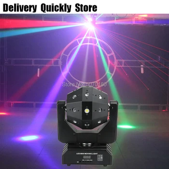 

Good Quality Dj Laser Disco Led Strobe 3 IN 1 Moving Head Light Unlimited Rotate Good Effect Use For Party KTV Night Club Bar