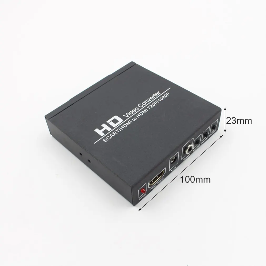 SCART+ HDMI в HDMI конвертер видеосигнала адаптер Поддержка HD 1080 P/720 P для Смарт ТВ ПК ноутбук проектор