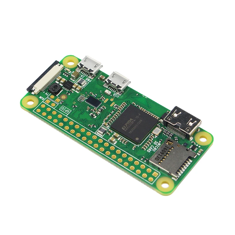 Оригинальная Raspberry Pi Zero W Плата 1 ГГц процессор 512 МБ ОЗУ с бортовым WiFi и Bluetooth RPI 0 Вт Pi Zero W беспроводной