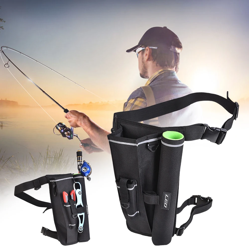 2019 Outdoor Fishing Lure Rod Storage Tackle Bag Multi Purpose Thigh