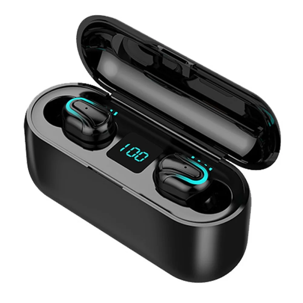 Q32-1, портативные TWS, беспроводные Bluetooth 5,0, наушники-вкладыши, спортивные наушники с защитой от пота, наушники с цифровым зарядным устройством