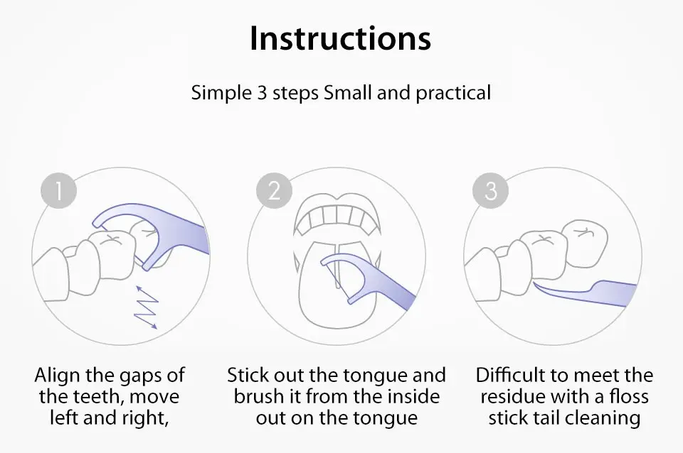 Original Xiaomi Mijia 50pcsbox Daily Tooth Cleaning Professional Dental Floss (6)