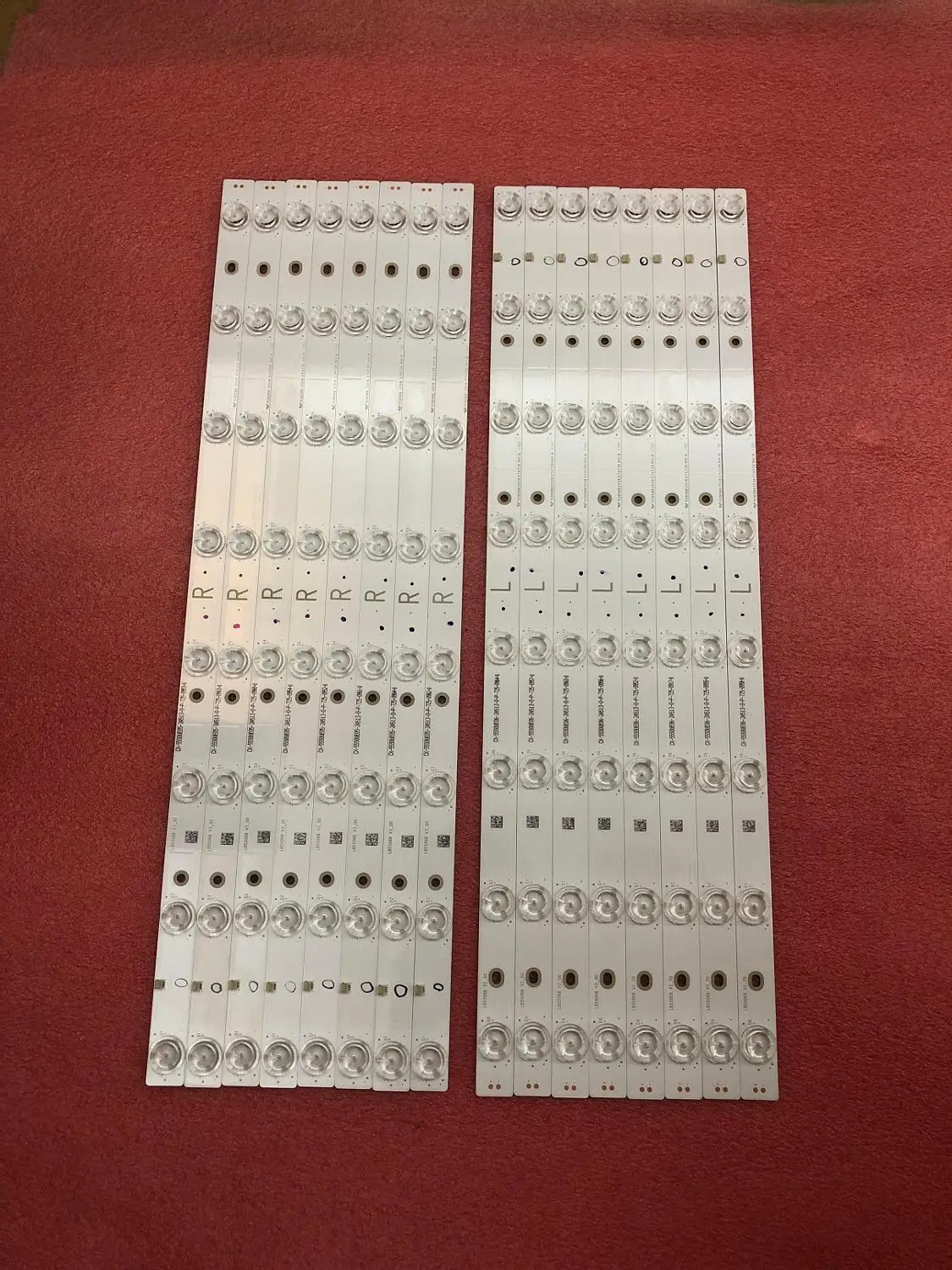 Новый комплект из 16 светодиодный ных лент для подсветки LB55068 V2_00 V3_00 M30900 25V0