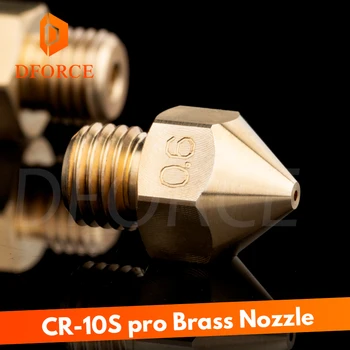 

DFORCE CR-10S pro Brass Nozzle for 3D printers hotend 1.75MM Filament J-head cr10S PRO heat block ender3 hotend m6 Thread
