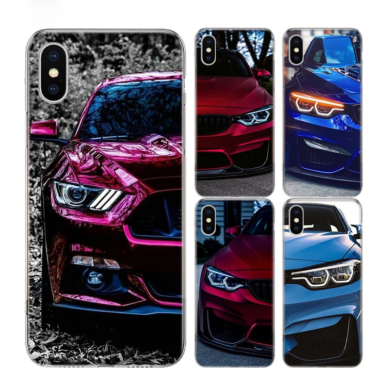 Синий красный чехол для Bmw Comic телефона с сердцем Apple iPhone 11 Pro Max 7 8 6 6S Plus + X XS MAX XR SE 5S 5
