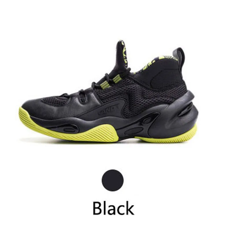 Black-42.5 Xiaomi Youpin AND1 новая контрастная цветная повседневная обувь с текстурой верха, амортизация, удобная Средняя - Цвет: Black-42.5