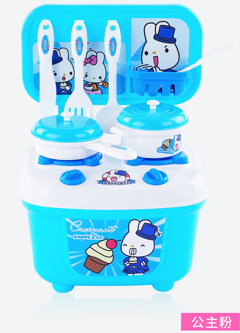 Детский игровой домик, кухонная игрушка для детей 3-7-10 лет, кухонная посуда для девочек и мальчиков, Комплект детских игрушек