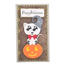 Yaminsannio lanterna de abóbora dados gato corte metal dados novo 2020 para artesanato scrapbooking estêncil gravação casa decorativa diecut