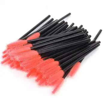 

50 pieces Disposable Eyelash Brushes Mascara Brush Makeup Tool Type 1