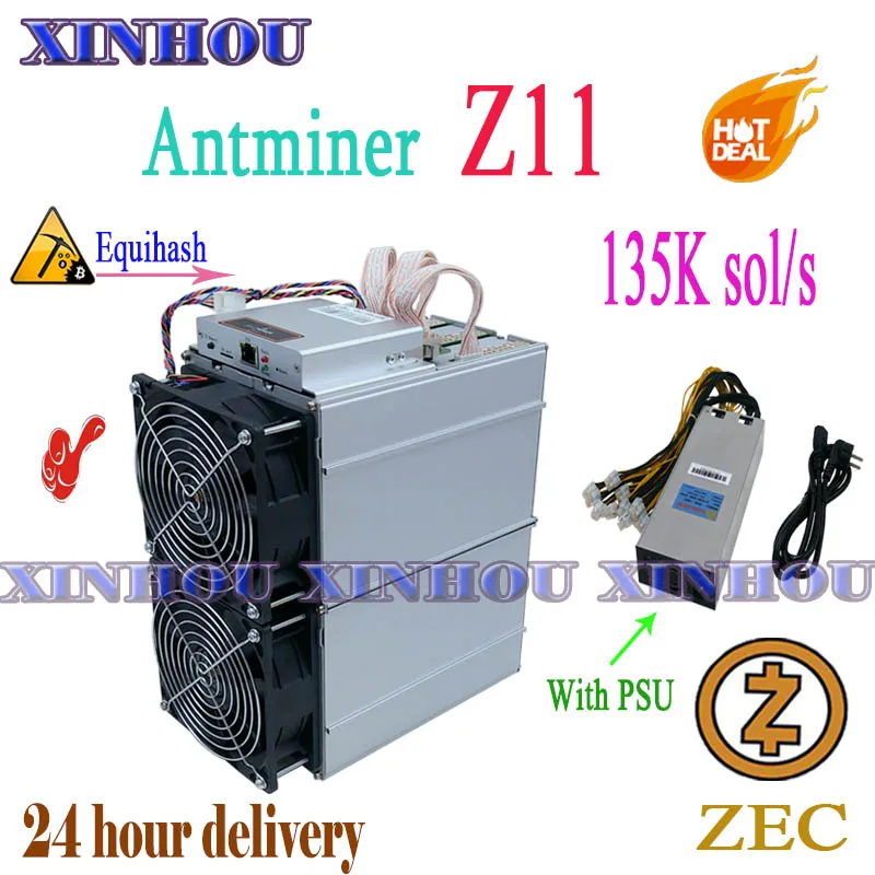 Asic Equihash Miner Antminer Z11 135k Sol/s ZCASH Miner Mining ZEC ZEN лучше, чем Z9 z9 mini S9 S11 T15 S17 B7 T3 A9 M10 M3 Asic Equihash Miner Antminer Z11 135k Sol/s ZCASH Miner Mining ZEC ZEN лучше, чем Z9 z9 mini S9 S11 T15 S17 B7 T3 A9 M10 M3