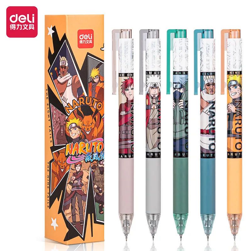 Deli Pens 1 Pcs Kawaii Naruto Gel Pens for School Supplies