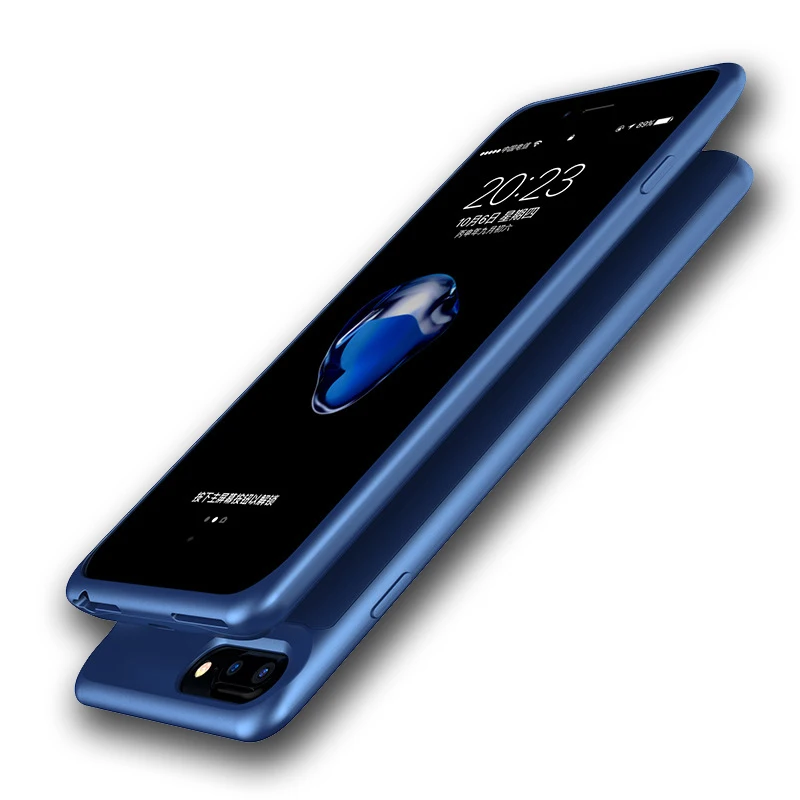 2019 чехол для аккумулятора 5000/7000 мАч iphone 6 Plus 6s 7 8 внешний аккумулятор зарядный