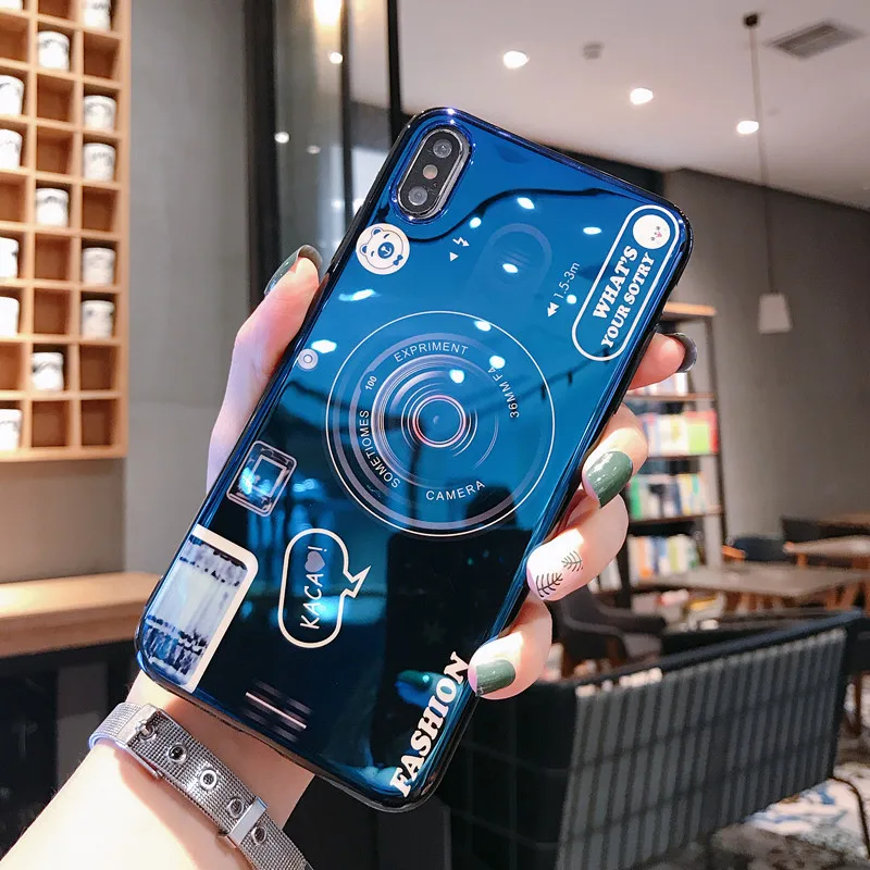 Ретро 3D Камера чехол для телефона для samsung Galaxy A10 A20E A30 A40 A50 A60 A70 A80 M10 M20 M30 подставка для рельсового держателя силиконовый чехол s - Цвет: Only case