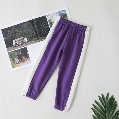 VIDMID/Повседневные детские штаны для мальчиков и девочек; хлопковые Осенние теплые длинные штаны; брюки для малышей; Штаны для маленьких мальчиков и девочек; 4006 - Цвет: as photo