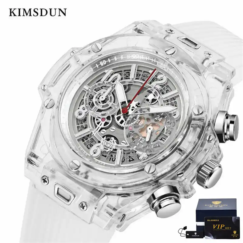 curren transparent watches price