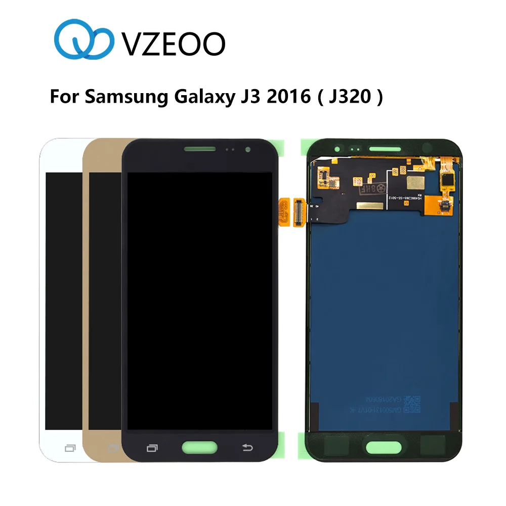 TFT дисплей для Samsung Galaxy J3 2016 lcd сенсорный экран с рамкой J320 J320F J320M Оригинальные