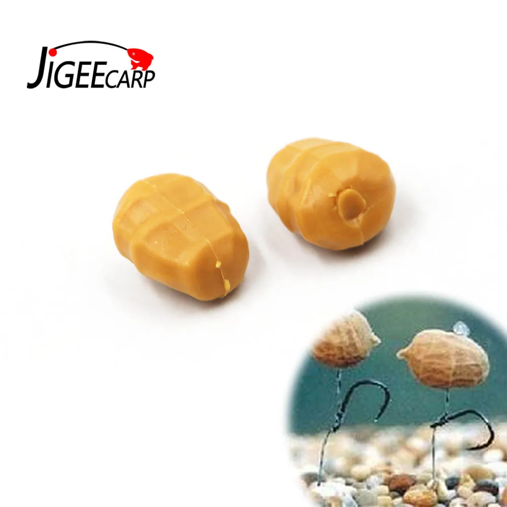 JIGEECARP 100 шт. Карп рыболовные всплывающие мягкие плавающие тигровые гайки искусственные гранулы приманки терминальные снасти Rig приманки