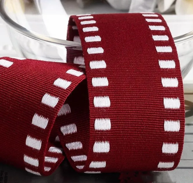 Сад Whit квадратный край Grosgrain ленты 1 &quot1 5&quot см 16 мм Фурнитура для бижутерии бант в