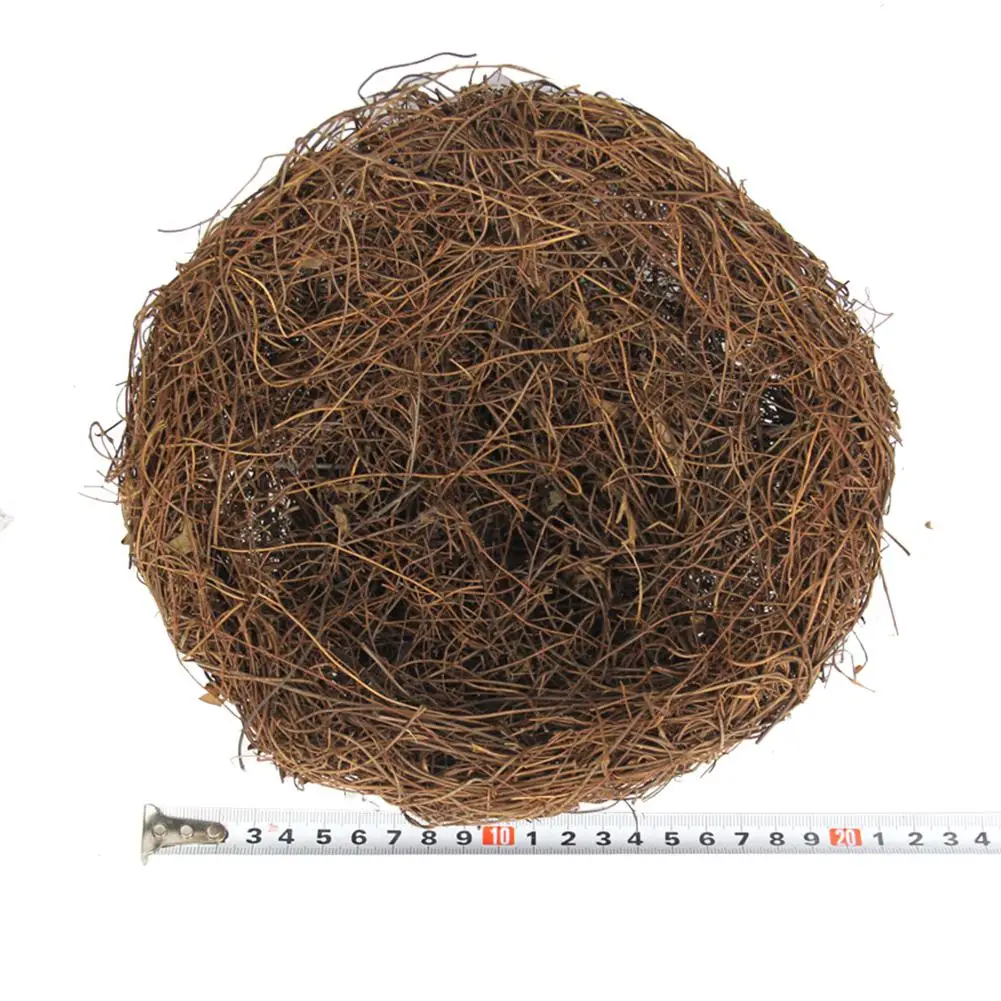20CM bird nest MeterMall Искусственные Птицы гнездо/Искусственные яйца для пасхального сада украшения реквизит - Цвет: 20CM bird nest