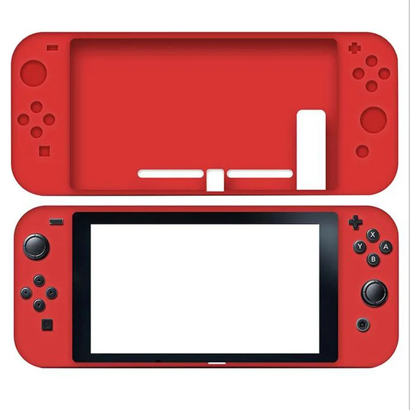 Защитный силиконовый гелевый чехол-накладка для Nintendo Switch NS Console Joy-Con