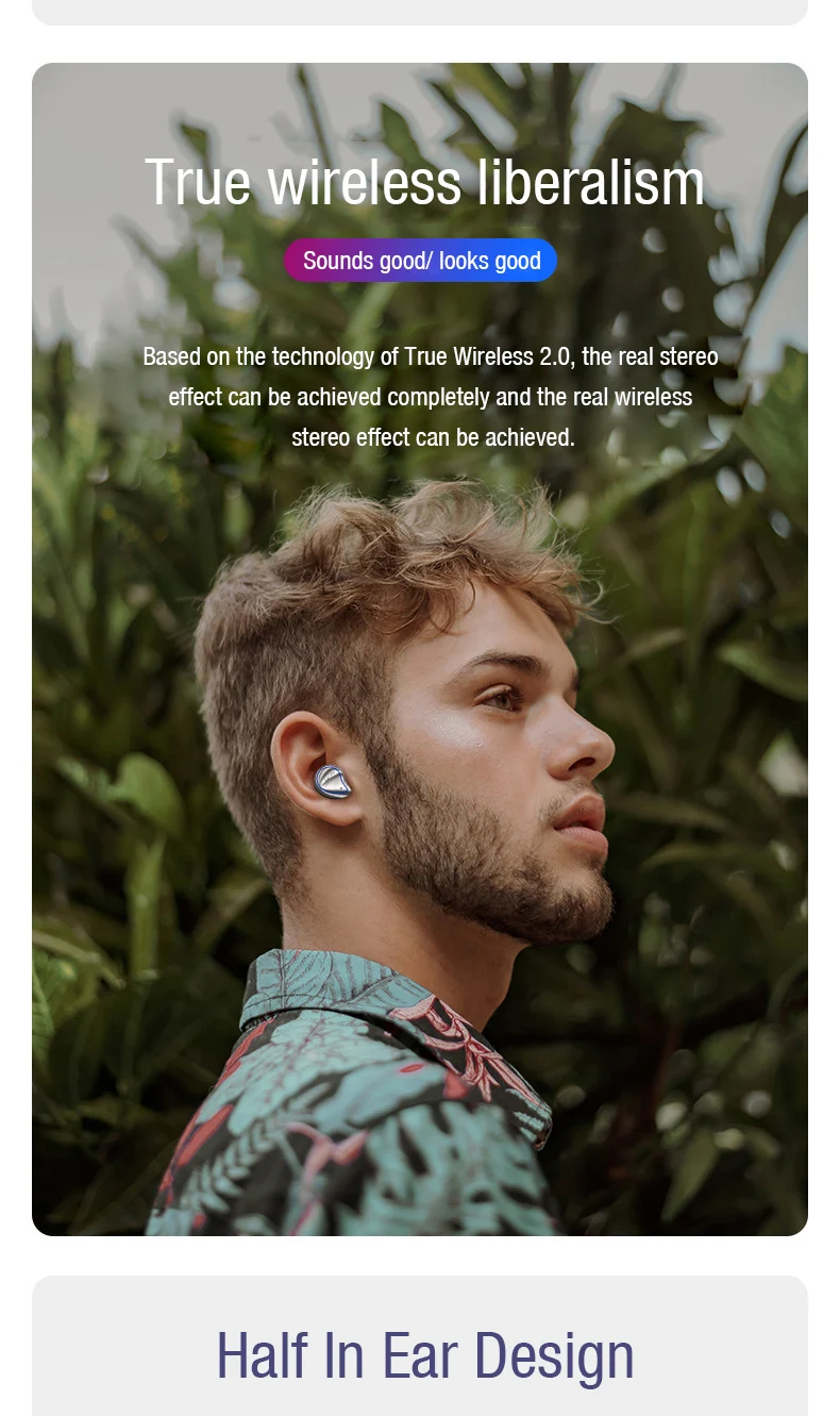 Fones de Ouvido Fone de Ouvido com Cancelamento de Ruído Fones de Ouvido de Toque à Prova Água de Freqüência 5.0 sem Fio Bluetooth Hi-fi de Toque à Prova d' Integral Tws Se9 bt 5 High Quality Eletrônicos