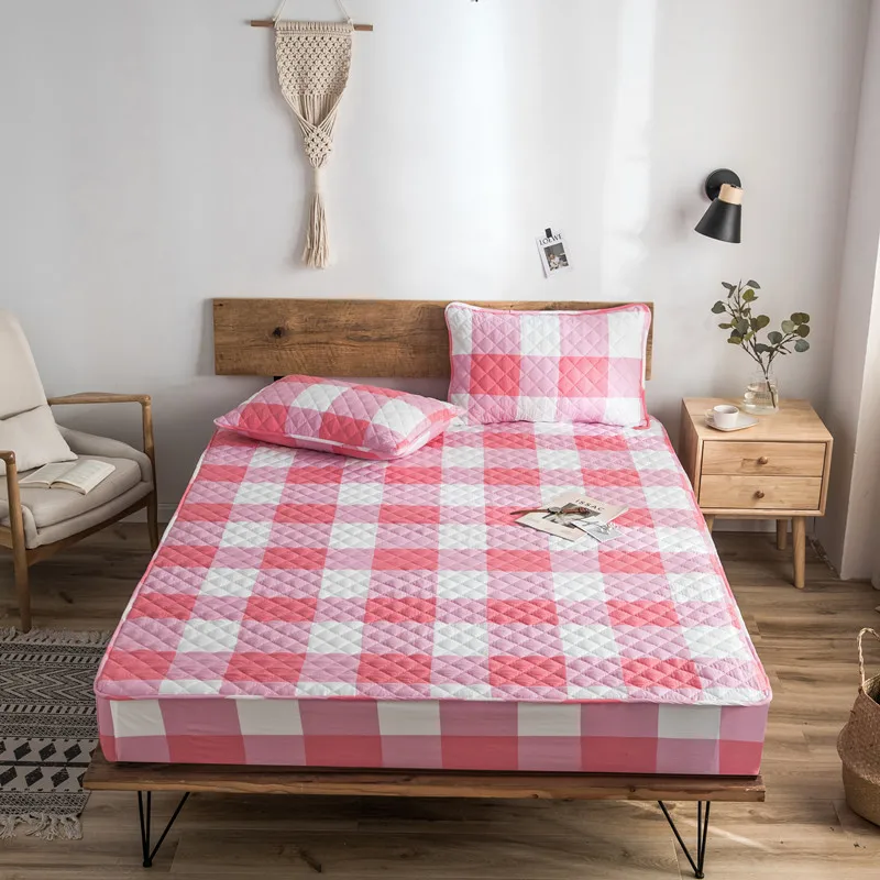 

200*220*36cm Size Terry Mattress Pad Cover 100% Sheet Matras Protector Bed Mattress Fitted Anti Punaise De Lit Mattress for Bed