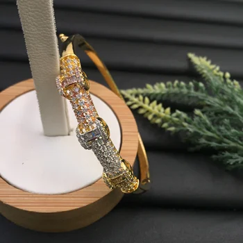 

Lanyika Fashion Jewelry Enduring Graceful Abstract Cycle Chain Plated Party Romantic Bangle Banquet Daily Best Gift