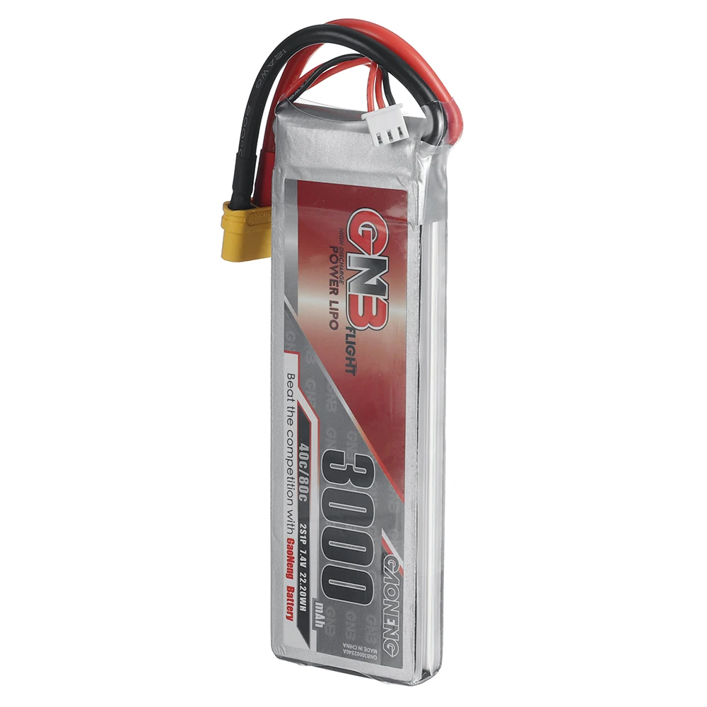 Gaoneng GNB 2S 7.4V 3000mAh 40С Lipo Gaoneng GNB 2S 7.4V 3000mAh 40С Lipo