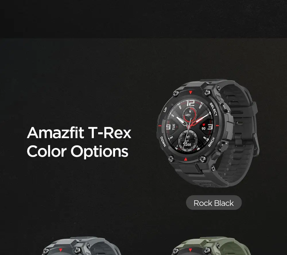 Amazfit Smart Watch Huami T-rex Smartwatch AMOLED Screen Men Women Wearable Sport Smart Watches Globe Version 100% Original