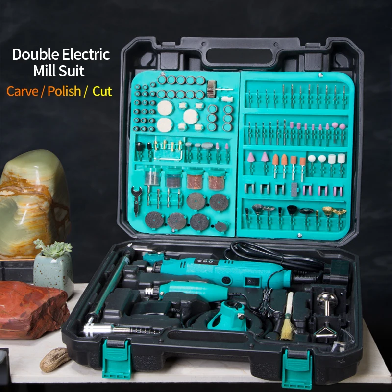 2 шт. DIY дрель гравировка электрическая в стиле Dremel Новый шлифовальный станок Мини