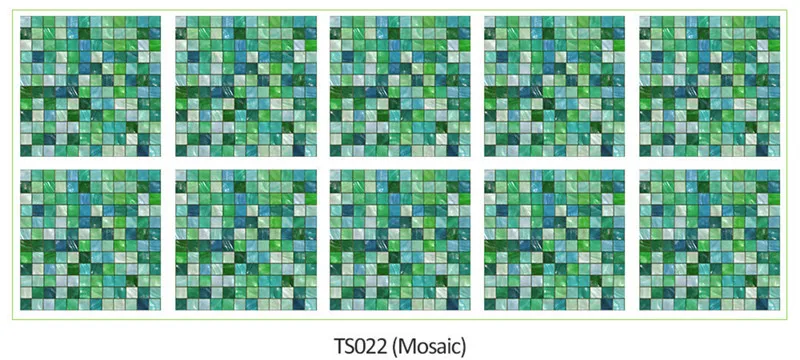 thumbnail image 1 of 10 piezas/lote de pegatinas de pared autoadhesivas 3D en blanco y negro para muebles, papel tapiz para cocina, mosaico cuadrado, decoración de suelo, calcomanías murales, 1 of 5
