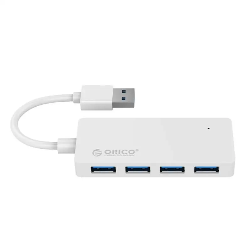 ORICO HC4-U3 usb-хаб Универсальный 4 порта USB 3,0 Protablet Мульти USB разветвитель концентратор кабель OTG адаптер для настольных ноутбуков Аксессуары