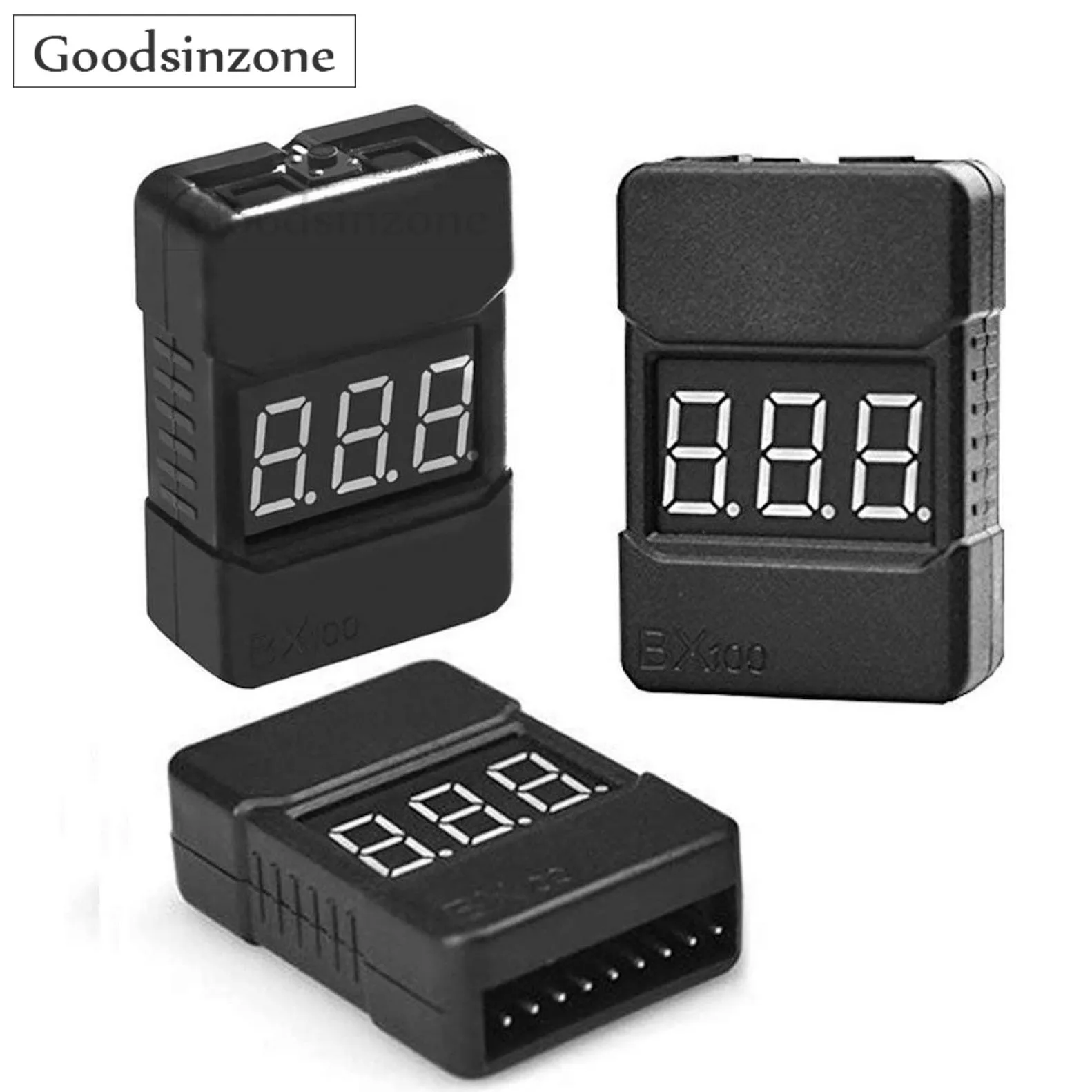 

RC 1-8S LiPo Battery Checker Tester Monitor, Low Voltage Buzzer Alarm with LED Indicator,for Lipo Life LiMn Li-ion Battery