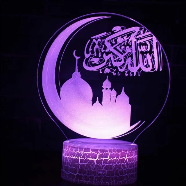 Crack base Love Heart Be engaged 3D Lamp LED USB Creative 3d Night light 7 Color Change Acrylic Remote Touch Switch lamp - Испускаемый цвет: 7 Colors Changeable