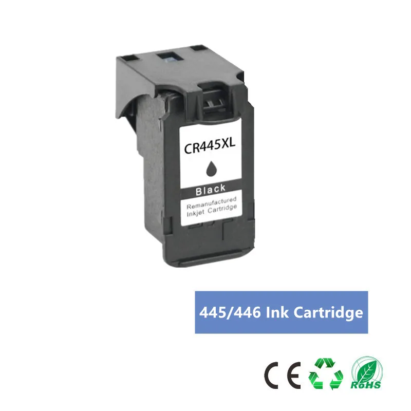 Черный PG-445 PG445 CL-446 XL чернильный картридж для Canon PG 445 CL 446 для Canon PIXMA MX494 MG2440 MG2940 MG2540 MG2540S IP2840 - Цвет: 1Pk Black