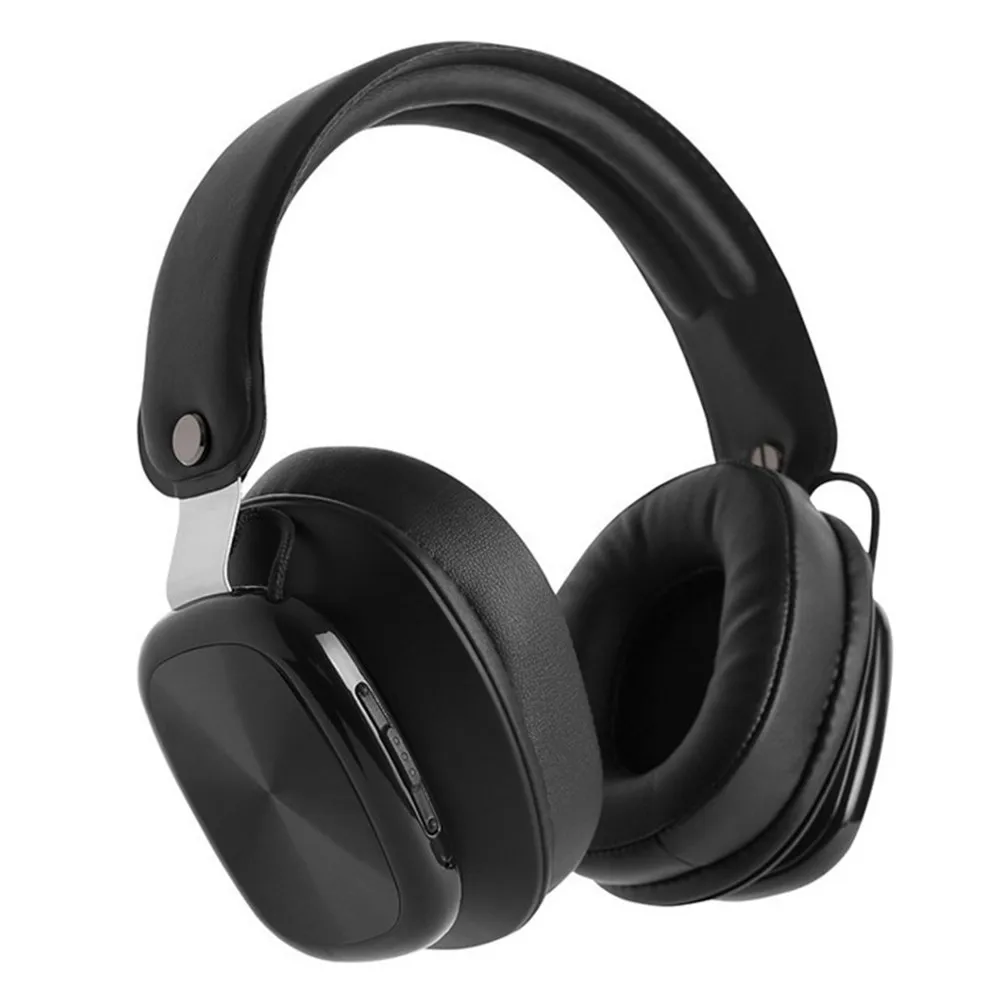 Черные игровые Bluetooth наушники, стерео беспроводные наушники, беспроводная Bluetooth гарнитура, активные шумоподавляющие наушники, Wth Mic