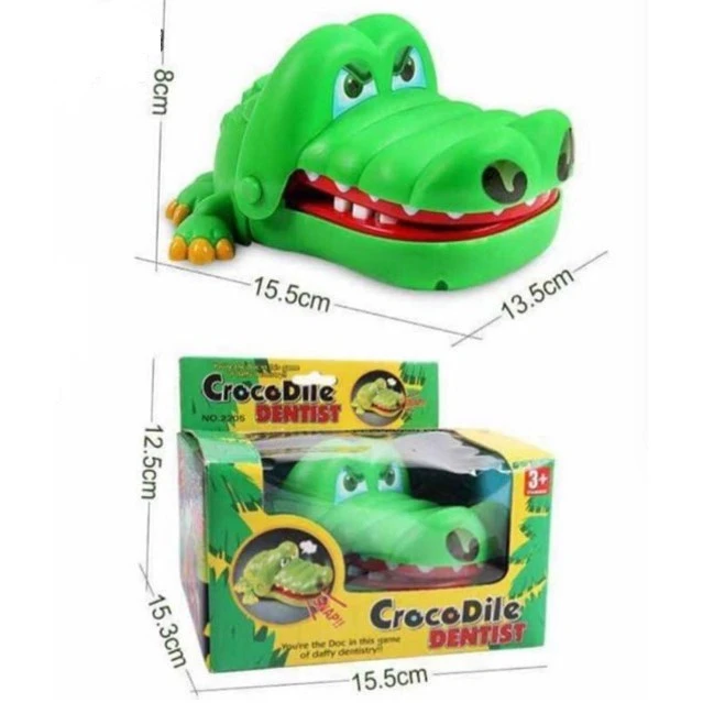Children Gift Crocodile Mouth Dentist Bite Finger Toy Crocodile Pulling Teeth Usually Bar Games Toys Kids Funny Toy