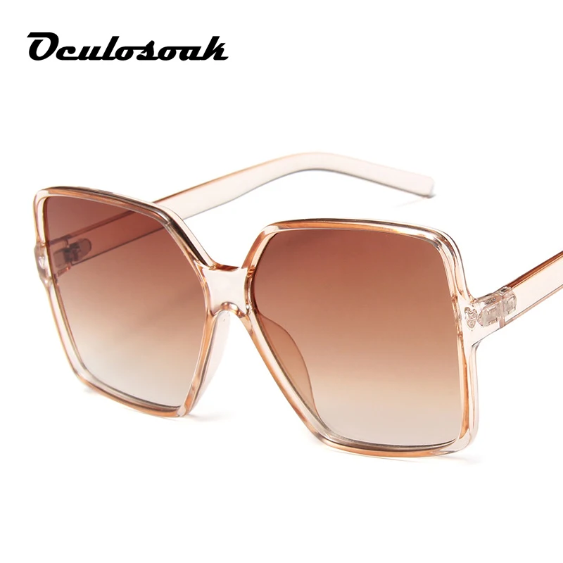 очки 2019 New Gafas Fashion Women Sunglasses Brand Designer Luxury Vintage Sun glasses Big Full Frame Eyewear Glasses | Аксессуары