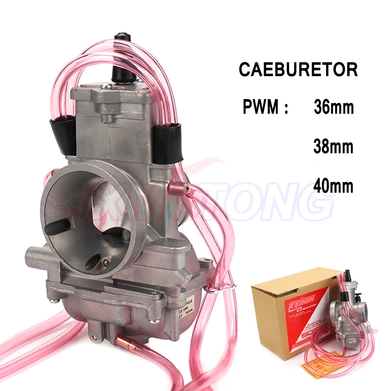 Карбюратор PWM 36 38 40 Quad Vent Carb для KEIHIN 125 250 куб. См 2/4 тактный гоночный мотоцикл Скутер