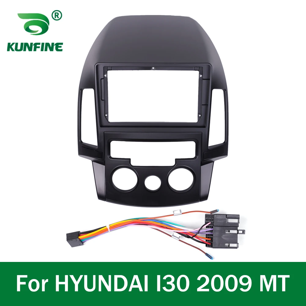ڵ GPS ׺̼ ׷,  I30 2009-2011 AT/MT  Fascias г ,    ȭ鿡 , 2Din, 9 ġ
