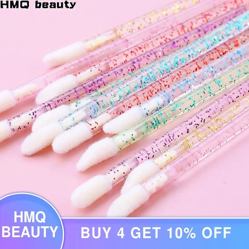 50 шт. одноразовые кисти для наращивания ресниц|Аппликатор теней век| |