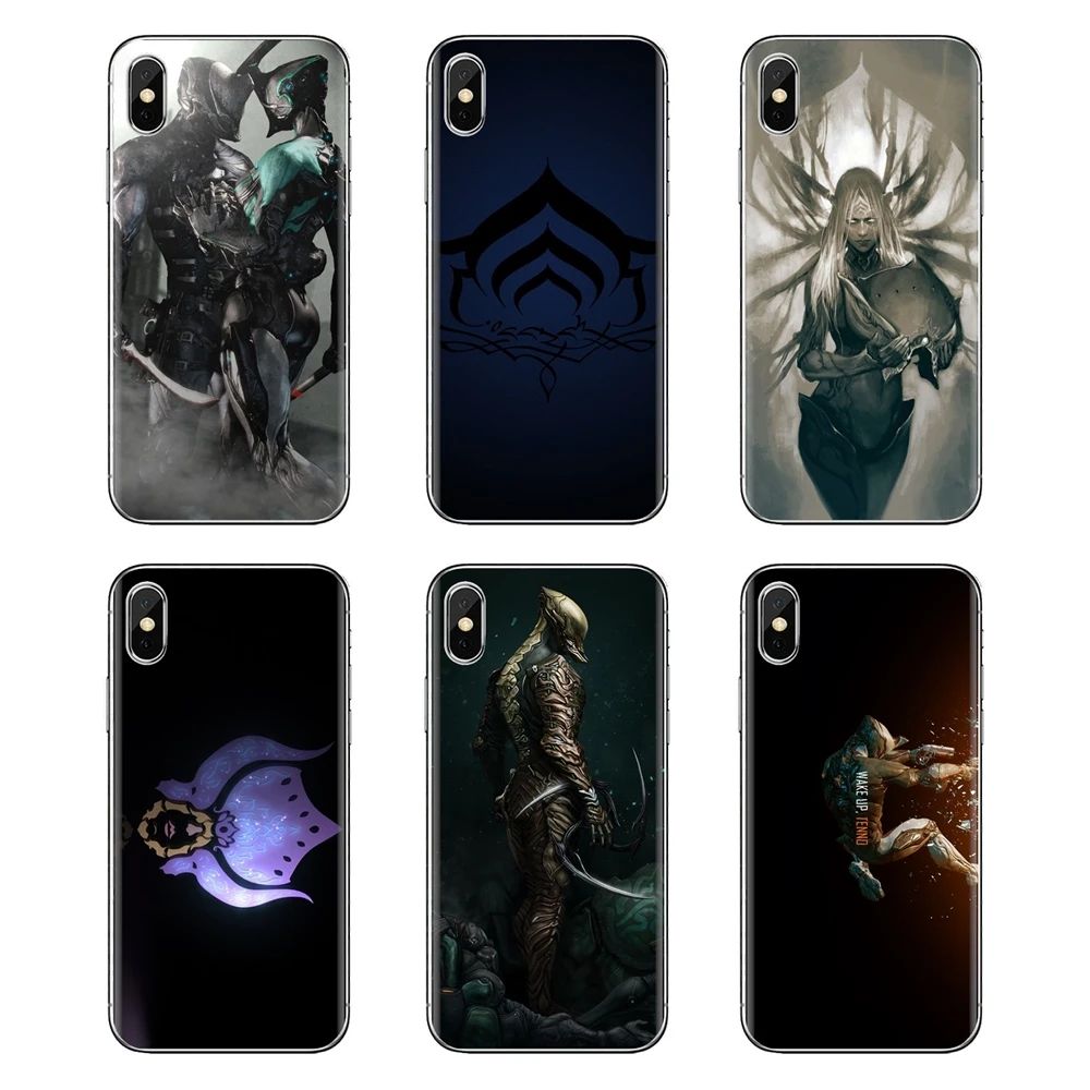 For Xiaomi Mi6 Mi 6 A1 Max Mix 2 5X 6X Redmi Note 5 5A 4X 4A A4 4 3 Plus Pro Transparent Soft Shell Covers Warframe Lotus |