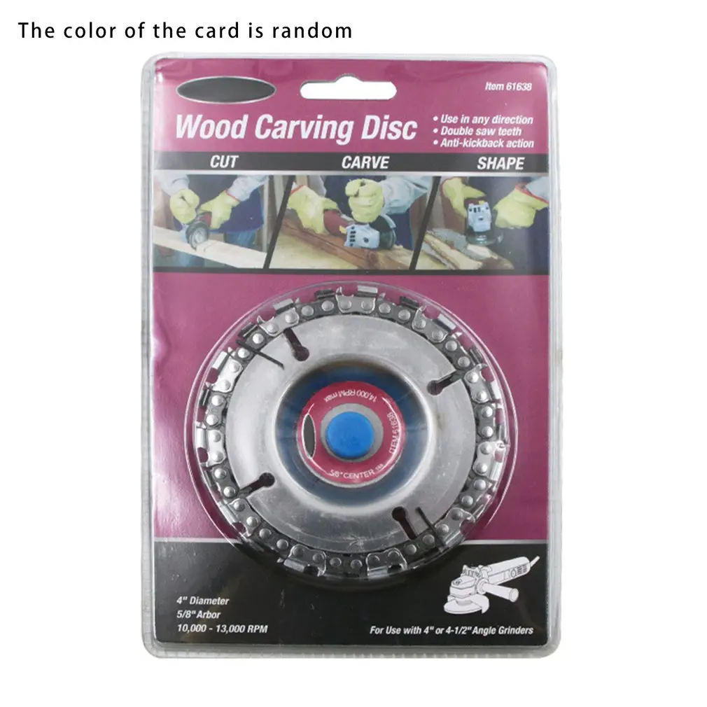 Woodworking Cutting Blade Wood Slotted Saw Angle Grinder Carbide Carving Disk Disc Chain | Инструменты