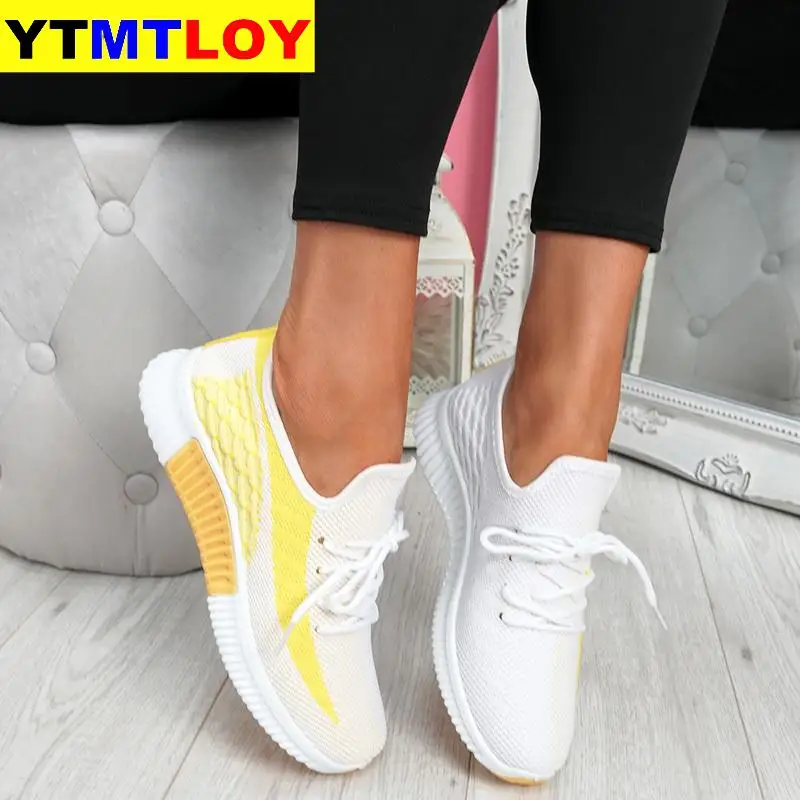 Лидер продаж Женская повседневная обувь на плоской подошве со шнуровкой Zapatos Mujer